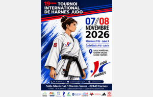 19ème Tournoi International de Harnes Judo