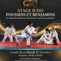 STAGE DE LA TOUSSAINT POUSSIN-BENJAMIN